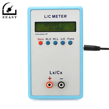 

LC200A LCD Display Electronics Handheld L/C Inductance Inductor Capacitance Meter Digital Bridge L CR Table 150*89*29mm