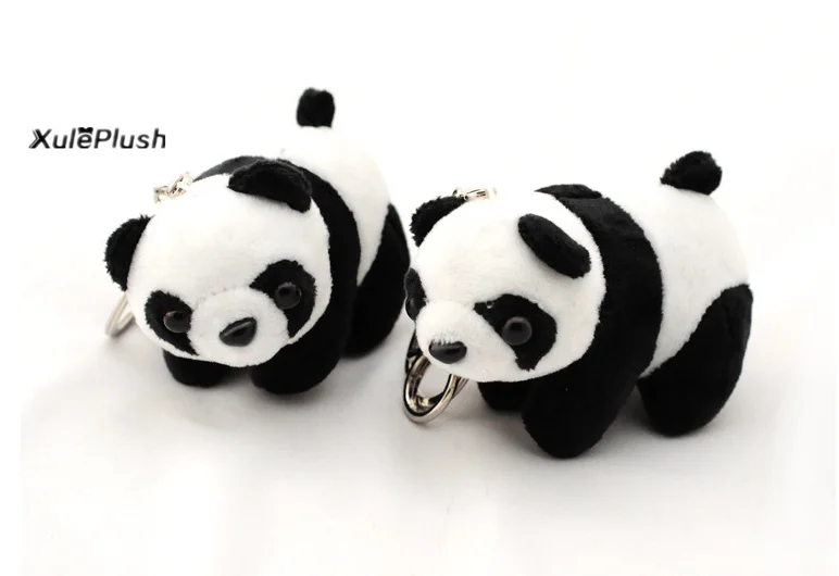 FULL ALL Pandas , Size 4-11CM Panda DOLL , Plush Stuffed Key chain TOY & Gift Pendant Plush Toys , Wedding Bouquet TOY DOLL - Image 2