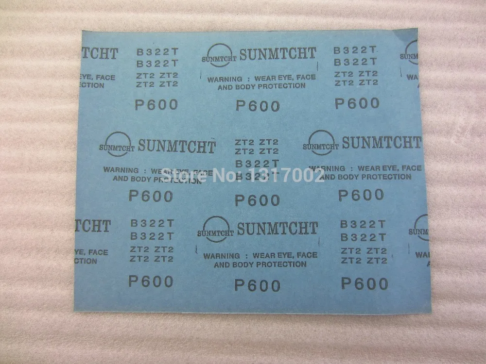 10 шт./упак. песок наждачной бумагой, GH107 Sunmight Полировки шлифовальной Бумаги 220 320 400 600 800, сухой наждачной бумаги