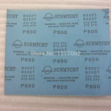 10 шт./упак. песок наждачной бумагой, GH107 Sunmight Полировки шлифовальной Бумаги 220 320 400 600 800, сухой наждачной бумаги