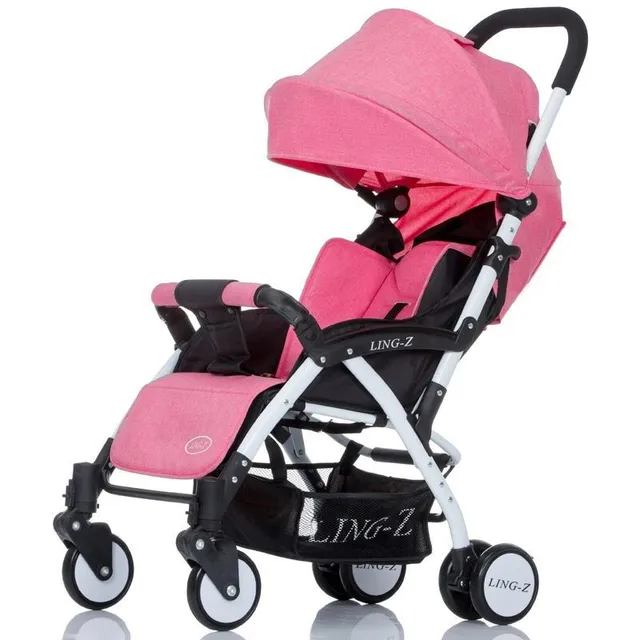 Baby carts super light portable folds can sit down to lie baby shock