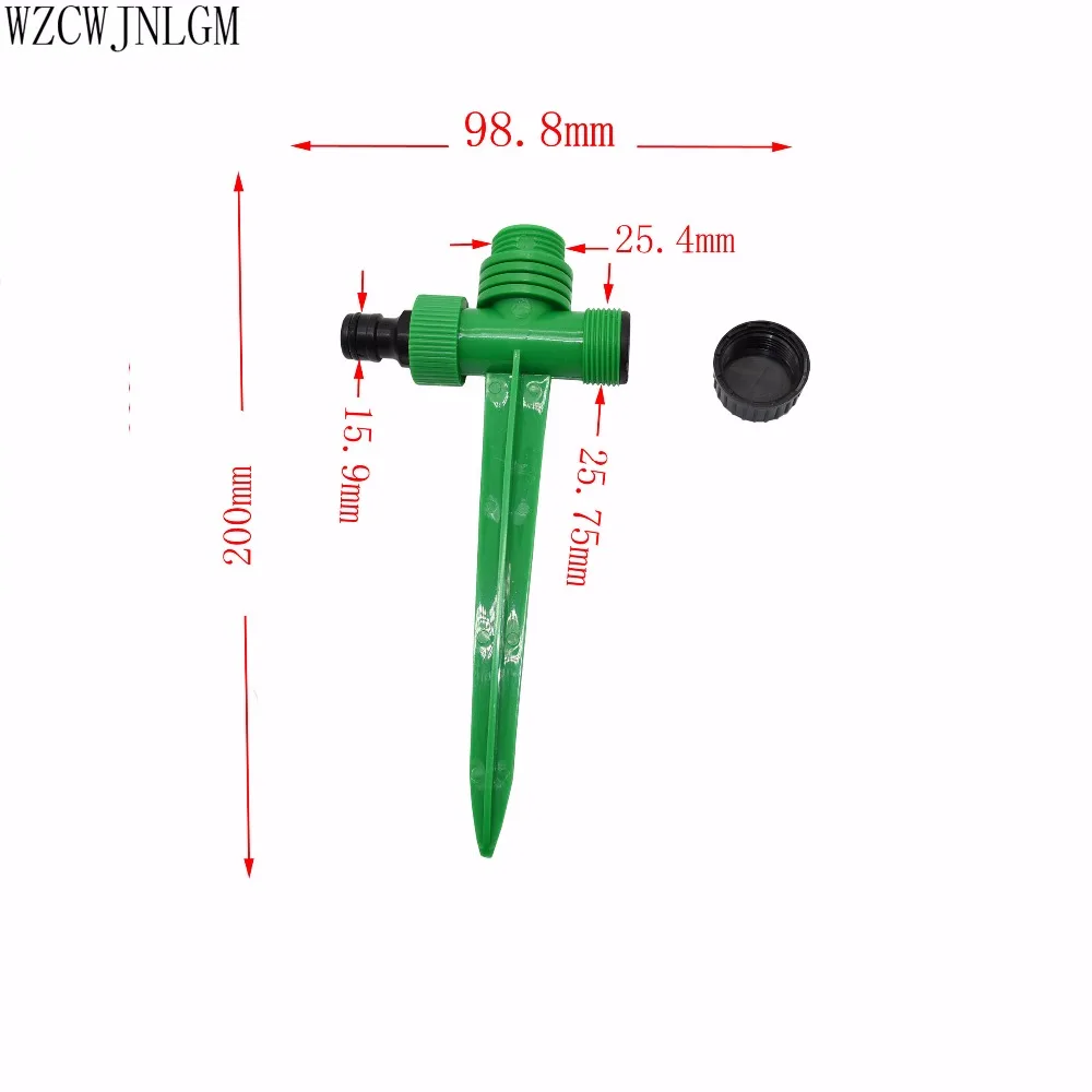 Орошение сада женский G3/4 Спринклерный разъем 360 градусов орошения опрыскиватель разъем заземления части 1 шт