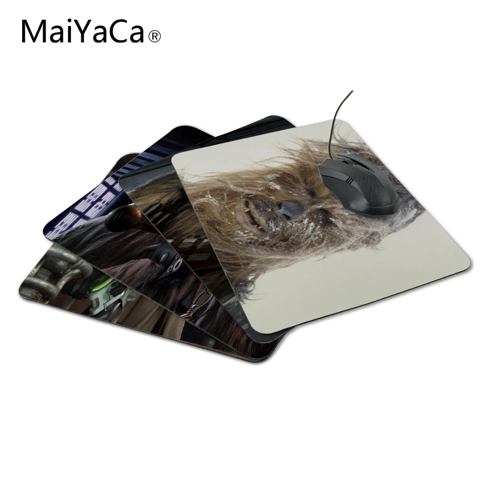 MaiYaCa chewbacca star wars New Arrivals Mouse Pad Computer aming Mouse Pads 220X180x2mm and 200x250x2mm and 250x290x2mm