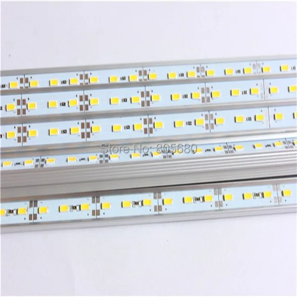 Высокое качество 100 шт./лот 18 Вт DC12V/24 В 60 шт. 5630smd жесткая лента+ крышка ПК CE& RoHS утвержден