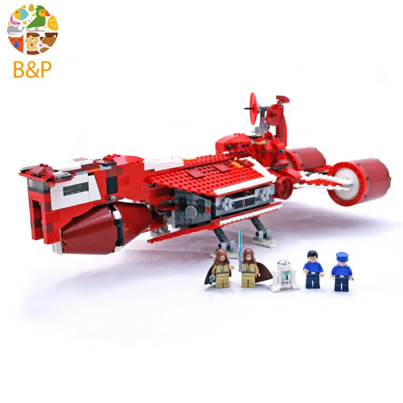 

05070 979pcs The Republic Cruiser Model Building Block Brick Toy For Children Gift compatible Legoing 7665