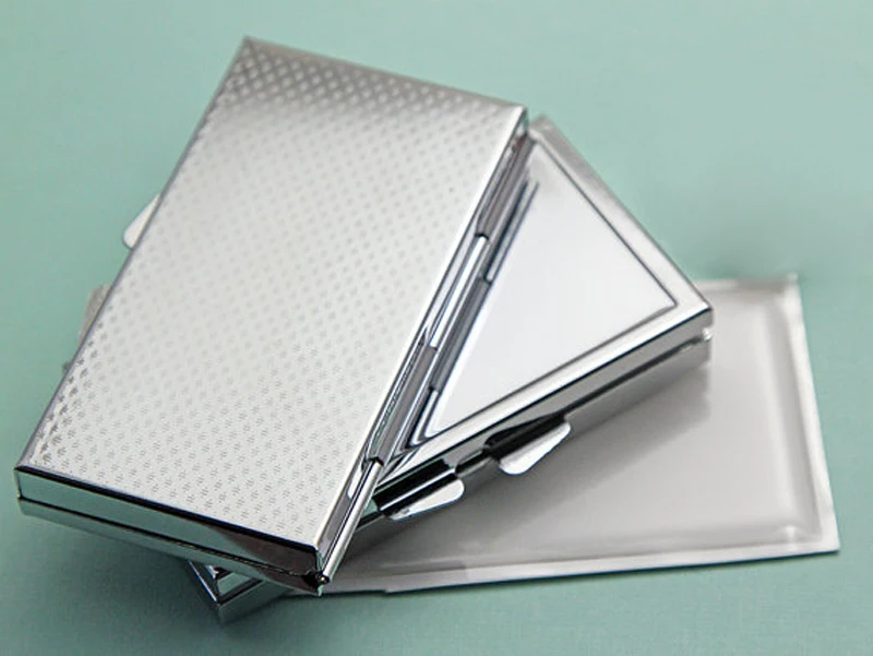 Miroir, rectangulaire, sur plaque de base en aluminium, époxy