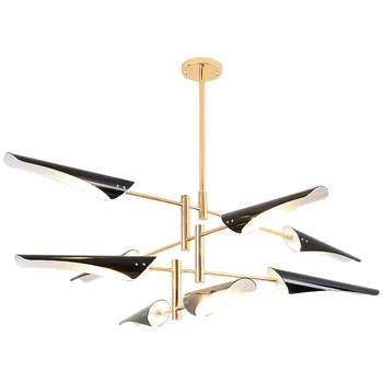 

Nordic LED chandelier living room suspended lamp Postmodern suspension luminaires loft Pendant fixtures bedroom hanging lighting