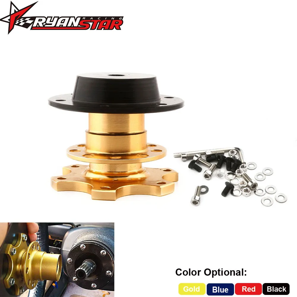 Ryanstar Racing Snap Off Quick Release Hub steering wheel Adapter for