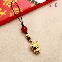 SUEF Cute baby pig pendant for mobile phone chain Removable cord accessories for iphone 6 SUEF Cute baby pig pendant for mobile phone chain Removable cord accessories for iphone 6
