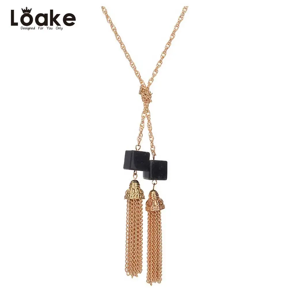 Fashion Chinese Style Asymmetric Tassel Ear Earrings Hook Women