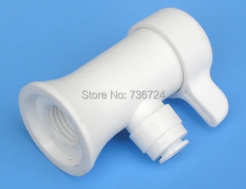 

tube size 1/4-1/4 MPT thread Ball Valve plastic pneumatic fitting,water fitting