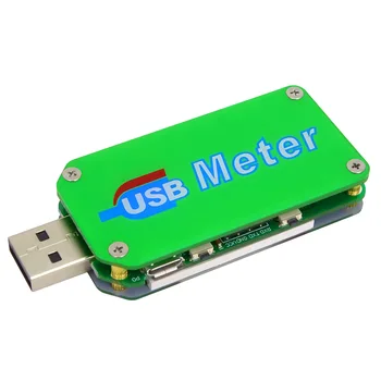 

UM24C with Bluetooth communication board USB 2 color display tester voltage and ammeter thermometer