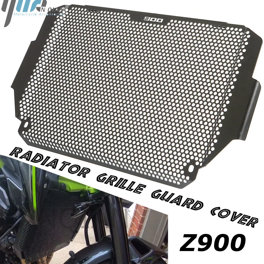 Z900 CNC Aluminum Motorcycle Radiator Grille Guard Cover FOR KAWASAKI Z900 Z 900 2017 2018