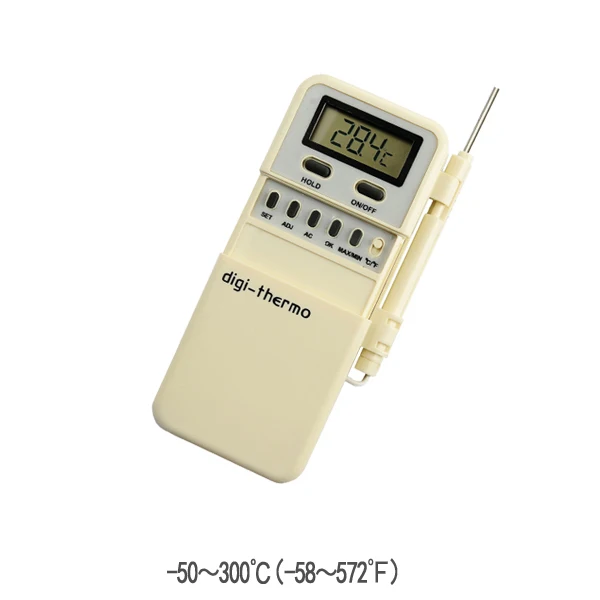Memory Alarm Function Kitchen Thermometer with Long Metal Pin | Дом и сад