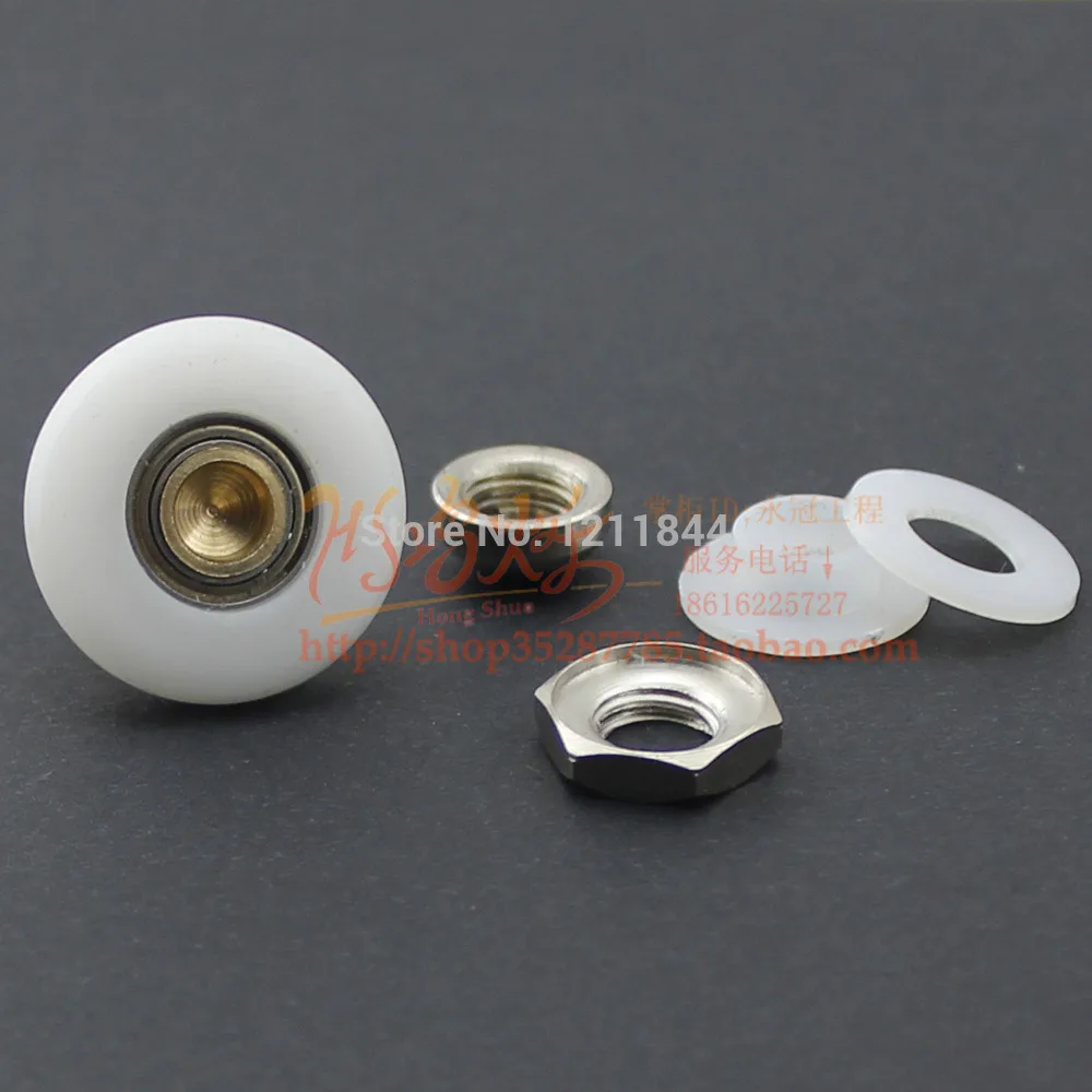 8pcs old Shower Door roller The old shower room glass accessories pulley eccentric wheel 8pcs old Shower Door roller The old shower room glass accessories pulley eccentric wheel