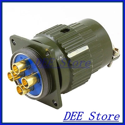 

Y28M-4TK Core 4 Pin Terminals Male Screw Mount Aviation Connector Plug