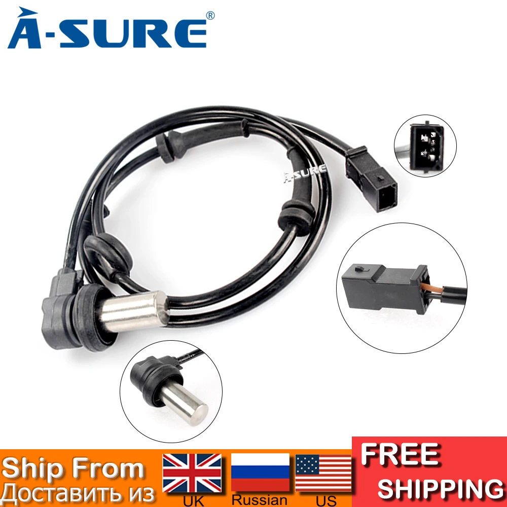 

A-Sure 75/5000 ABS Sensor Rear L / R for VW Volkswagen SKODA SEAT Passat Audi A4 Avant 8D2 8D5 B5 8D0927807A 131418 96-01