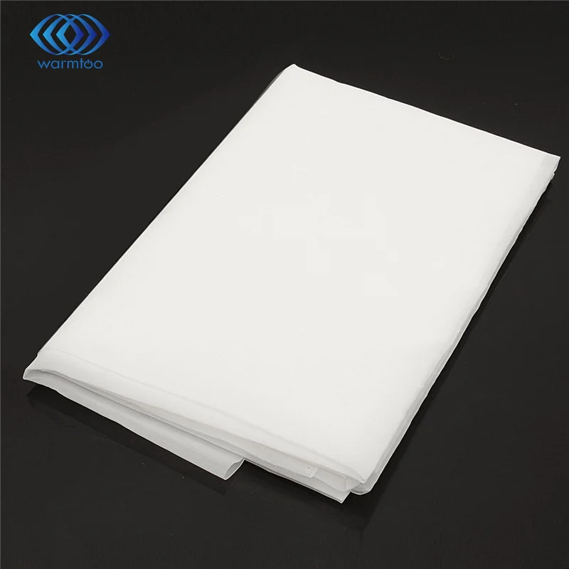 White Nylon Filtration Sheet 200 Mesh Water Oil Industrial