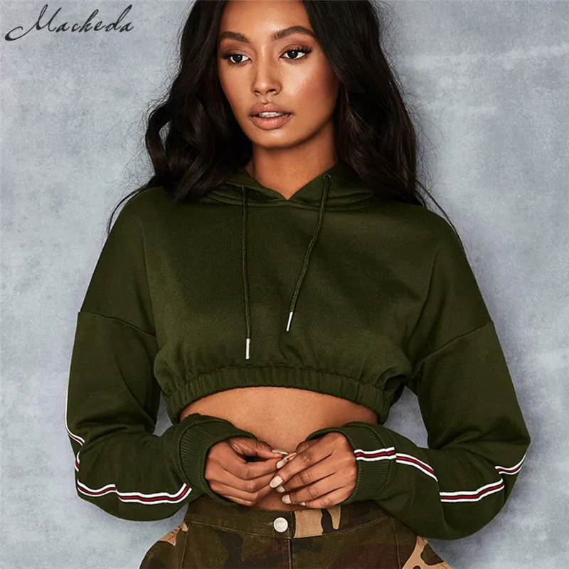 Aliexpress.com : Buy Macheda Fashion Women Sweatshirt 2018