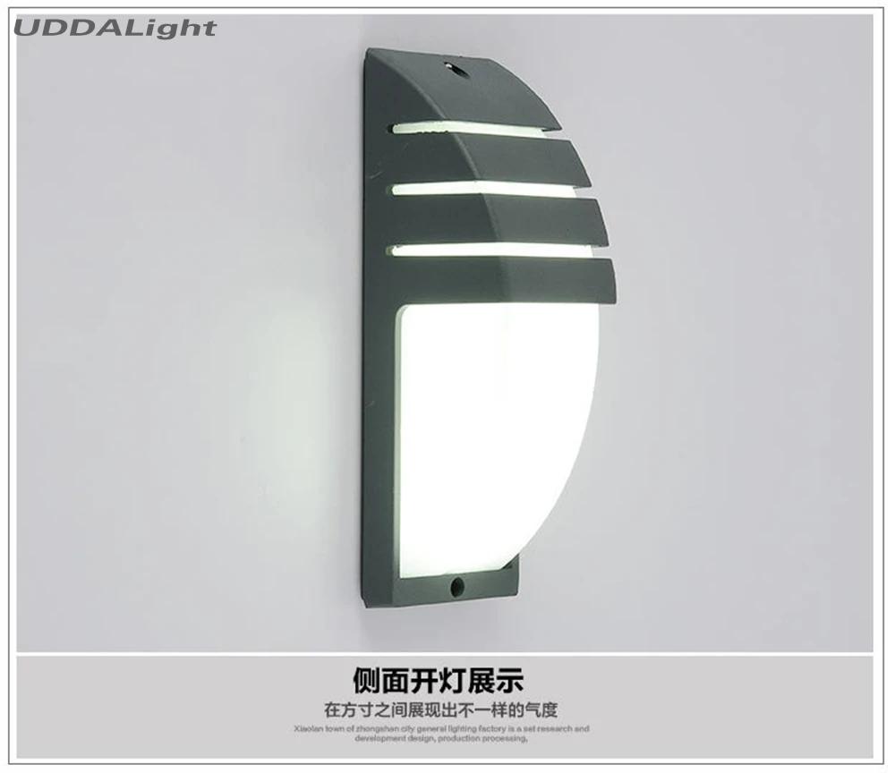 Exterior da Parede Conduziu a Luz o Quadrado Conduziu a Luz Ip65 da Parede do Jardim 10 w Smd 28 parede 10 w smd conduziu a luz ip65 da parede do jardim