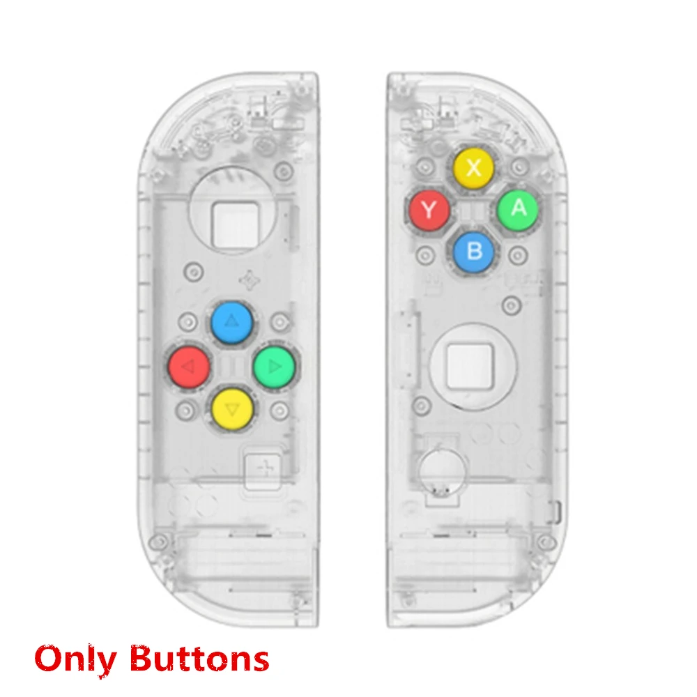 

MASiKEN Replacement (Left+Right)ABXY Directions Keys Buttons for Nintendo Switch NS NX Controller Joy-con Buttons Only