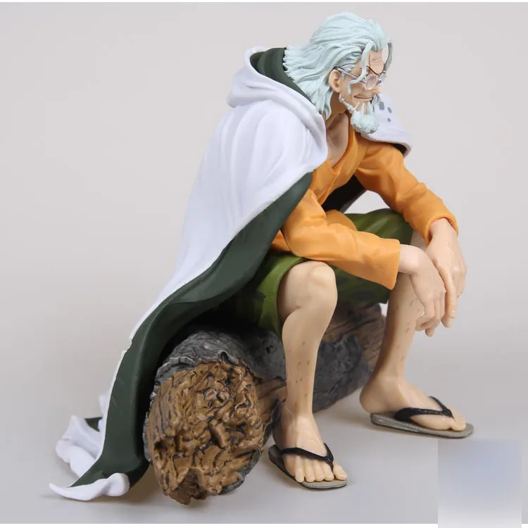 2 вида цветов аниме фигурку ONE PIECE Сильверс Рейли сидя Ver 15 см новый мир ПВХ модель