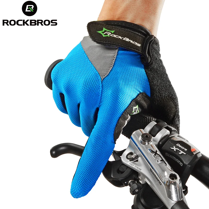 Buy ROCKBROS Cycling Gloves Full Finger Sport Glove