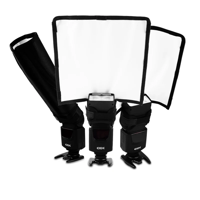 Big size 25*25cm photography External flash light reflector flash