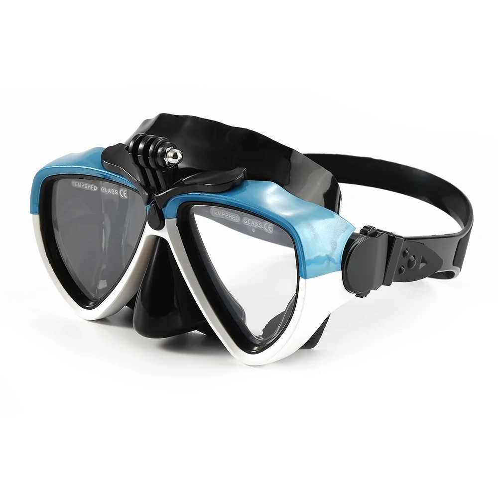 Маска для дайвинга со съемным креплением для камеры Gopro, Спортивная маска для подводного плавания для взрослых, профессиональная маска для подводного плавания