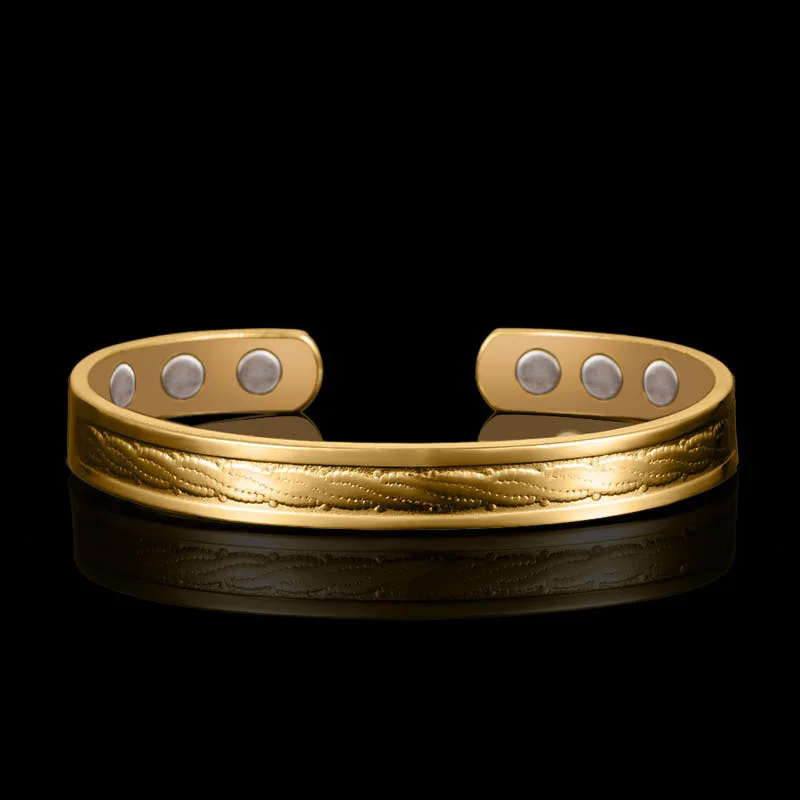Homod 2017 Женский магнитный браслет золото разноцветный браслет Исцеление ювелирные украшения, браслет дамы подарок магниты носить Шарм