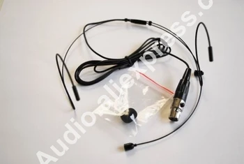 

Dual Ear Head Headset Mic Headworn Microphone For AKG Wireless Belt Transmitters