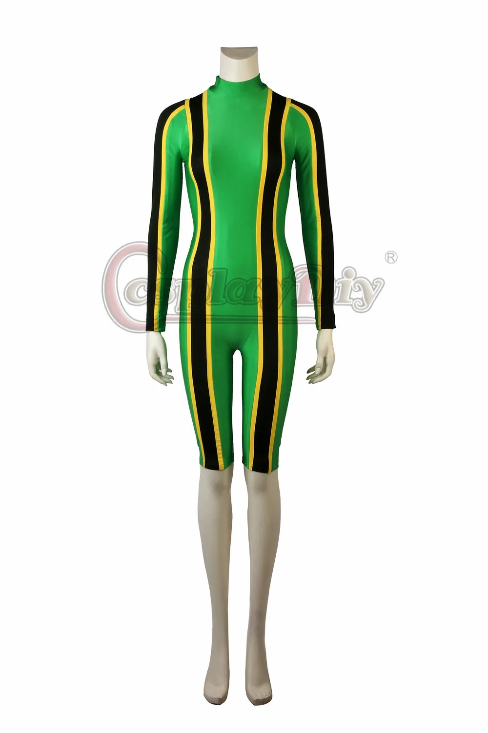 Cosplaydiy аниме My Hero Academia cosplay Boku no Akademia Tsuyu Asui костюмы Frog костюм на Хэллоуин
