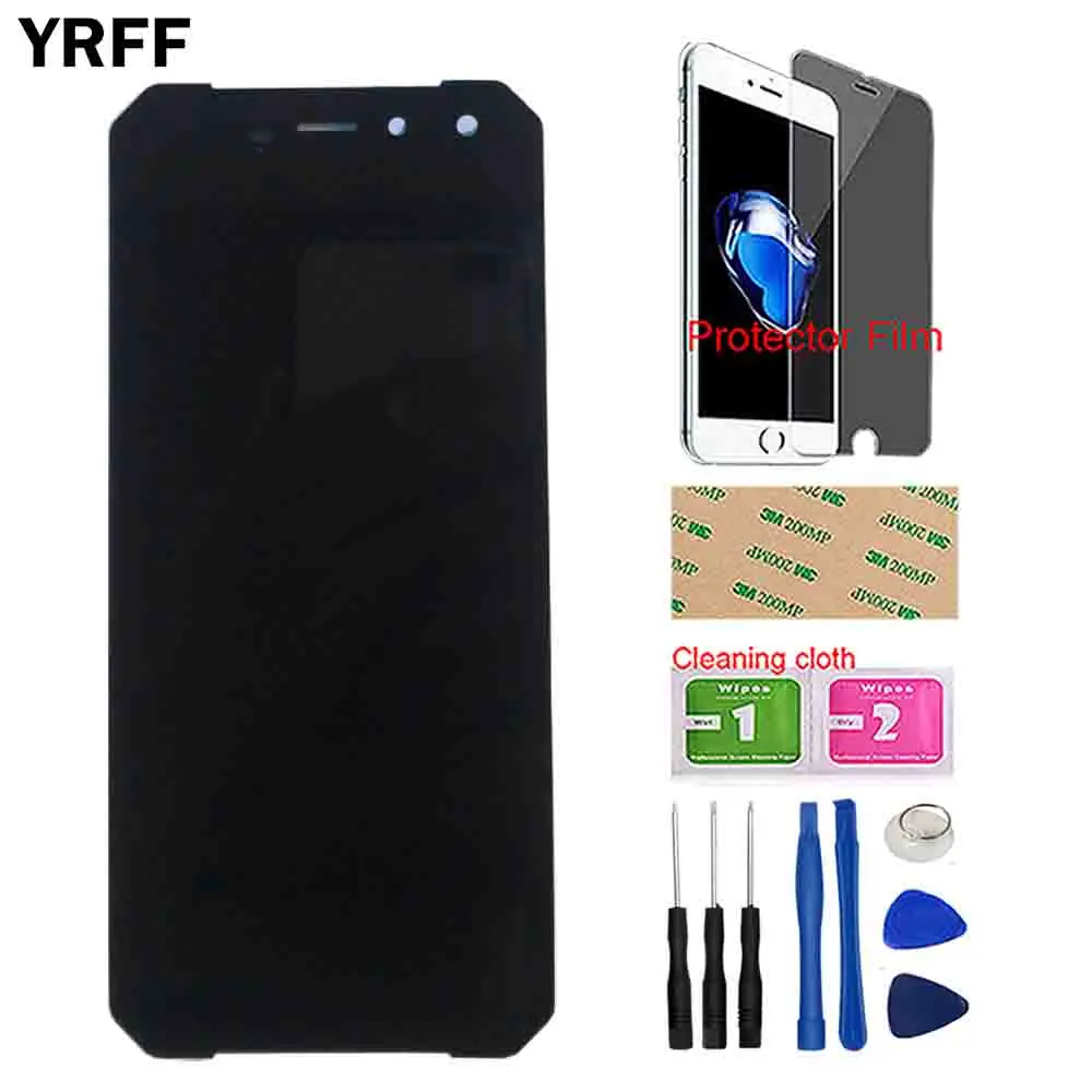 Мобильный ЖК дисплей YRFF для Leagoo Xrover C сенсорный экран переднее стекло датчик