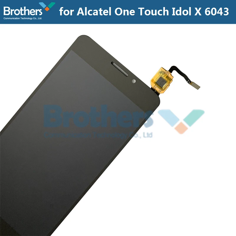 LCD Screen for Alcatel One Touch Idol X 6043 LCD Display Touch Screen Digitizer for Alcatel One Touch 6043 LCD Assembly 5'' AAA (2)