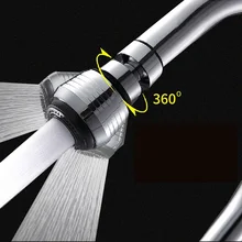 Kitchen Faucet 360 Rotate Water Bubbler Saving Tap Aerator Diffuser Faucet Filter Filter Nozzle Connector Adapter 360 degree revolving water saving abs water faucet 2 modes faucet aerator 24mm connector water tap aerator for kitchen