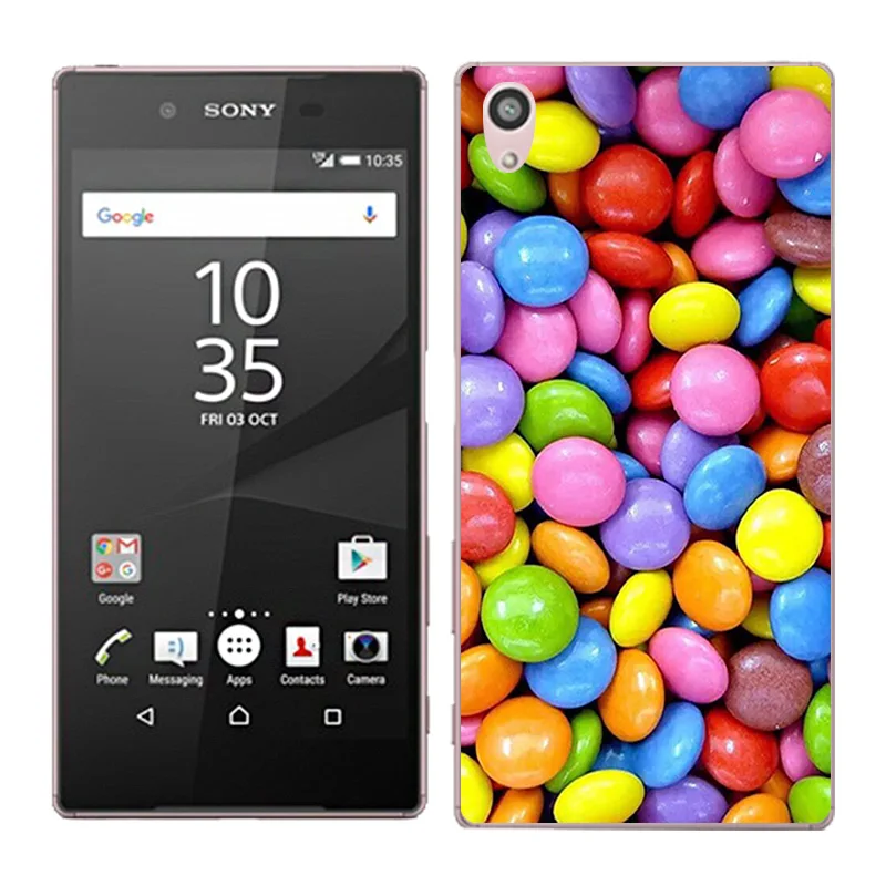 Для sony Xperia Z5 чехол s пейзаж окрашенный задний Мягкий силиконовый чехол для sony Xperia Z5 E6003 E6633 E6653 E6683 чехлы для телефонов