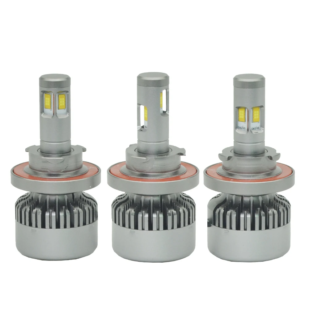 4 CSP JGAUT H1 H3 H4 H7 H11 H13 H15 Автомобильные светодиодные фары H27 9004 9005/HB3 9006/HB4 9007 880 9012 8000LM 70