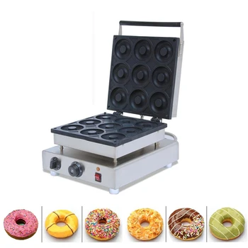 

Donut Maker Machine 9PCS Big Frank Commercial Electric Donuts Making Machine