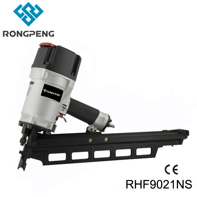 RONGPENG HEAVY DUTY 3-1/4 дюймовые бумажные обрамляя гвоздильщик RHF9021NS 21 градусов гвозди с круглой головкой