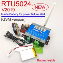 RTU5024 gsm реле sms вызов пульт дистанционного управления gsm Открыватель ворот переключатель перезаряжаемая батарея внутри для предупреждения о сбое питания