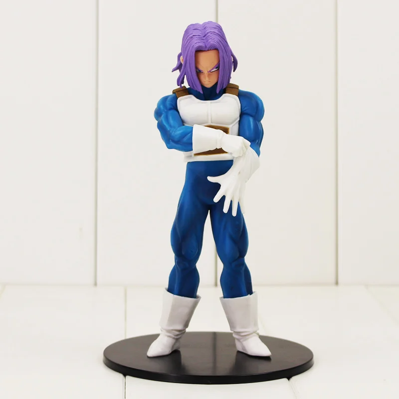 18 см аниме фигурки игрушки Мультяшные модели куклы с основанием|trunks figure|dragon ball