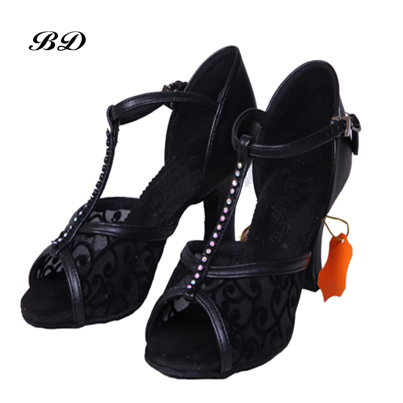 Sports Shoe Sneakers Dance Shoes Ballroom Women Latin Shoes Cowhide