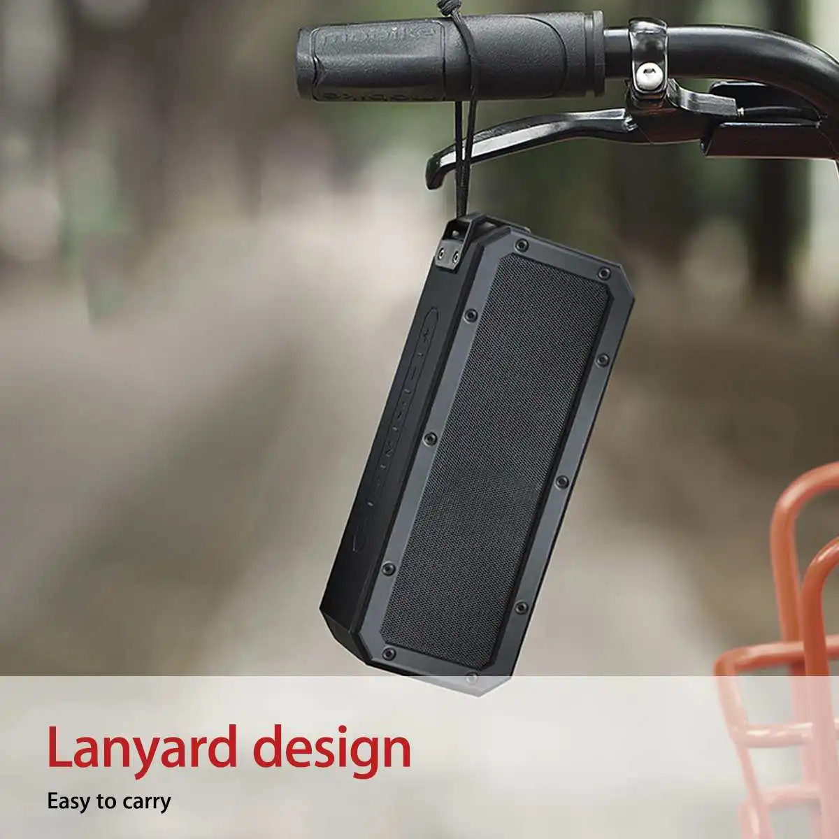 Najtaniej 40W głośnik bluetooth kolumna przenośny głośnik IPX7 wodoodporna Subwoofer z 360 dźwięk radia zewnętrzne głośniki Boombox