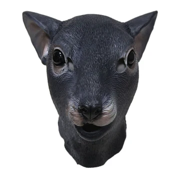

Animal Head Mouse Latex Mask Masquerade Costume Halloween Novelty Gift for Adult