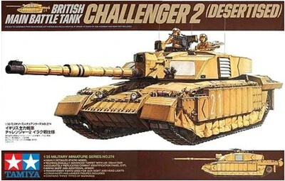 

RealTS TAMIYA MODEL 35274 British Main Battle Tank Challenger 2 (Desertised)