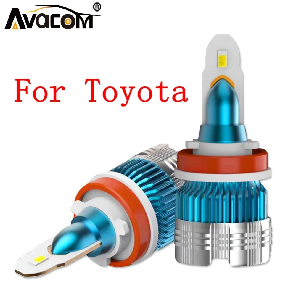 LED Car Headlight 12V 6000K H11 H4 H7 48W 6000Lm LED Lamp For