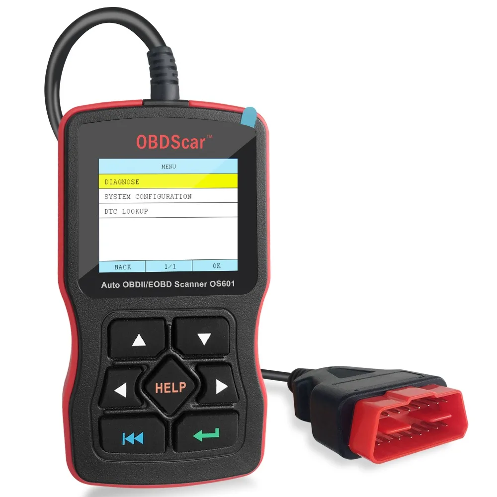 Obdscar OS601 OBD2 EOBD автомобилей сканер автомобильных двигателей Код ошибки чтения