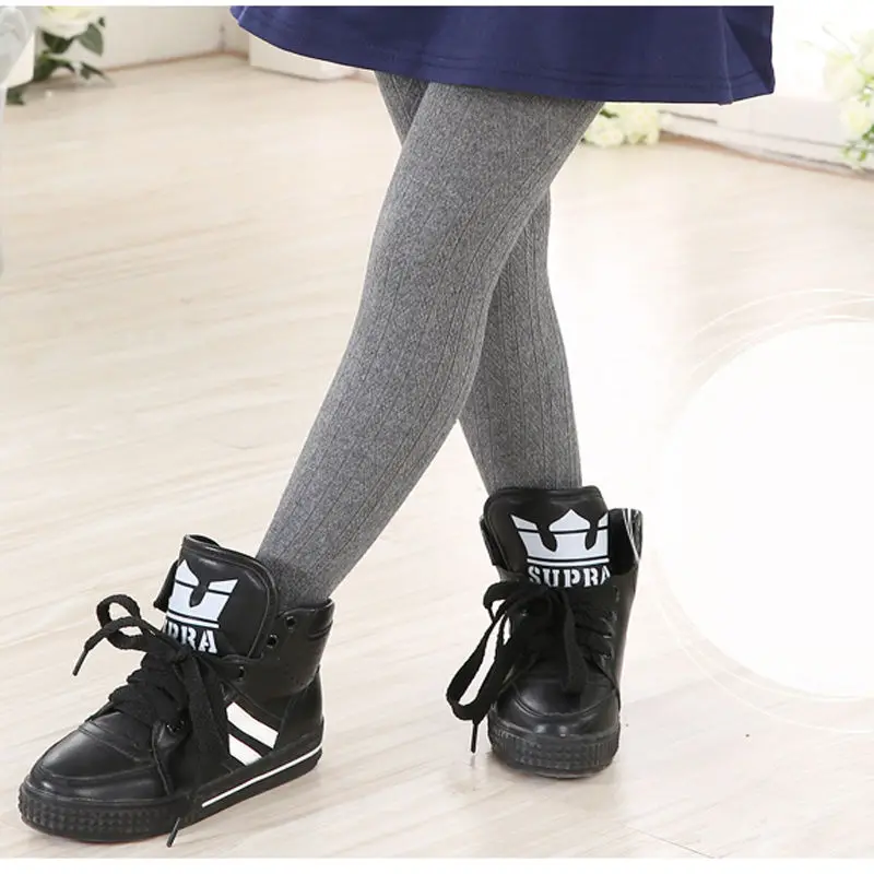 Pantyhose Knitted Warm Multi Colors For Toddler Girls Autumn Winter Baby Girl Stocking 2-10 Y ballet tights children tights