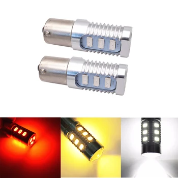 

2PCS High Quality 12W 1156 BA15S BAU15S 1157 BAY15D 12smd Car led Turn Signal Lights Parking lights Brake reverse lights