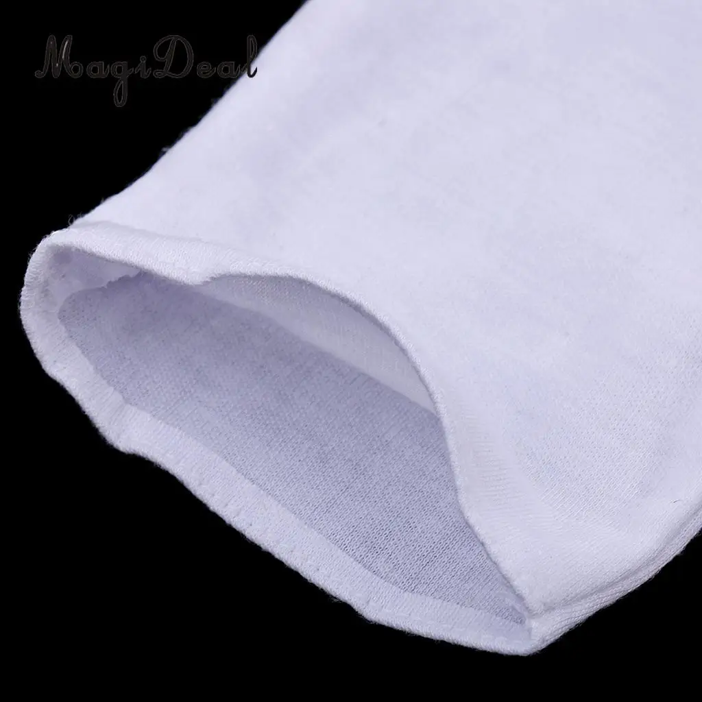 1/6 Scale White Vest Shirt Sleeveless T-Shirt Vest Tops Cloth Soft for 12 Inch Action Figures   Acc